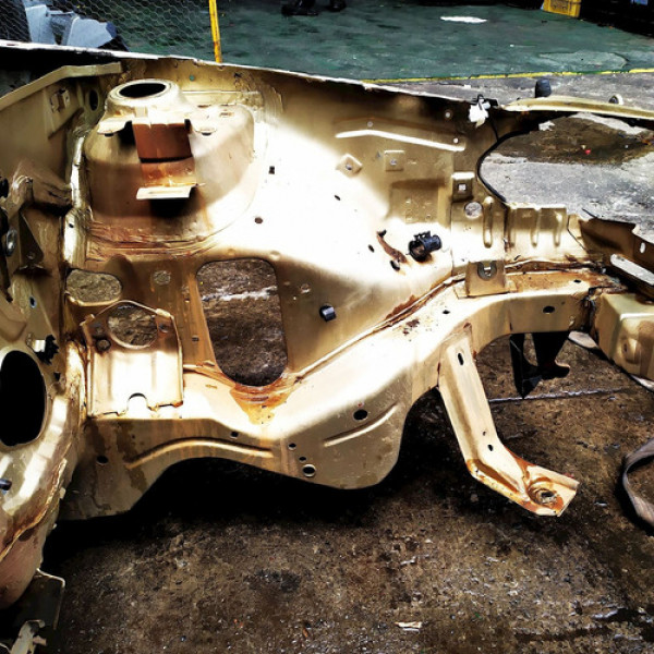 Longarina Esquerda Vw Parati 1.6 A 2001 125333