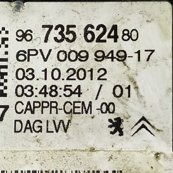 Pedal Eletrônico Acelerador Citroën C3 Picasso 1.6 16v 2013 