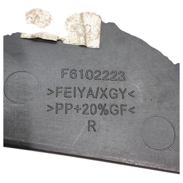 Acabamento Interno Retrovisor Direito Lifan/320 1.3 2010    