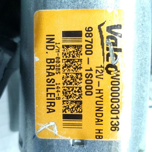 Máquina Limpador Vidro Vigia Hyundai Hb20 1.0  2019 133766