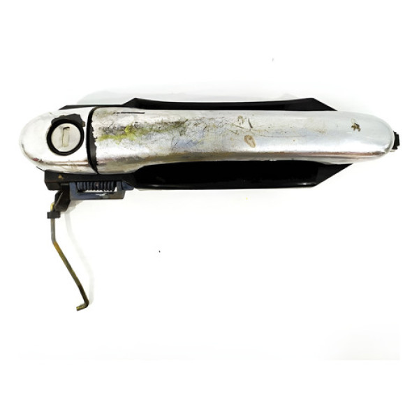 Maçaneta Externa Dianteira Esquerda Fiat Siena 2008 111215 - Prateado