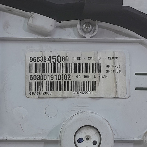 Painel De Instrumentos Peugeot 207 Passion Xr 2009 V1716 - P