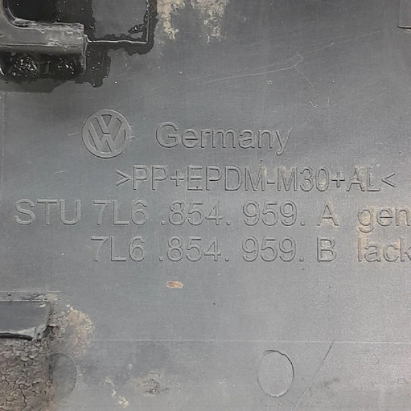 Acabamento Inferior Para Lama Esquerdo  Vw Touareg V8 2009 2 Não Informado