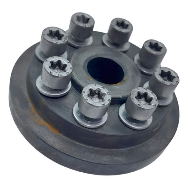 Flange Suporte Polia Virabrequim  Bmw 550i 4.8  2009 196978