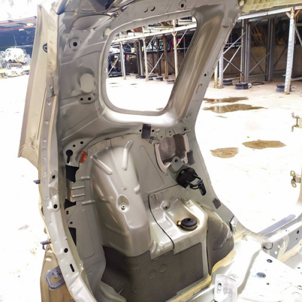 Lateral Esquerda Honda Fit 2007 1305 Amassada