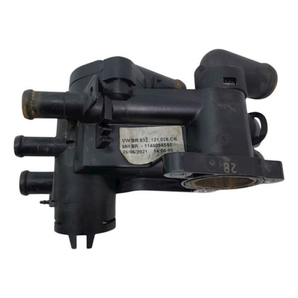 Carcaça Válvula Termostatica  Vw Polo 1.6 2003 203398
