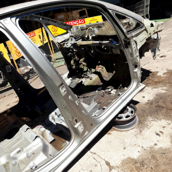 Caixa Ar Pé Coluna Central Direita  Fiat Idea Elx 2008 18276