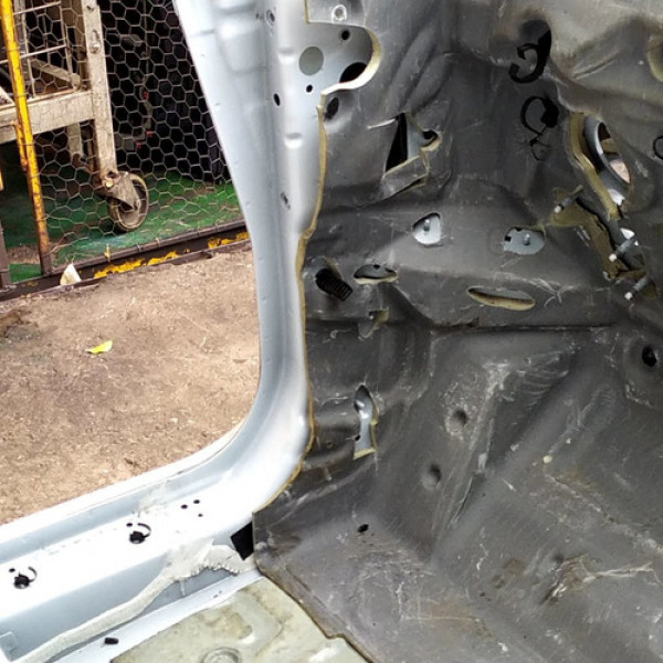 Pé Coluna Esquerda Ford Fiesta 1.6 16v 2016 Original 114806