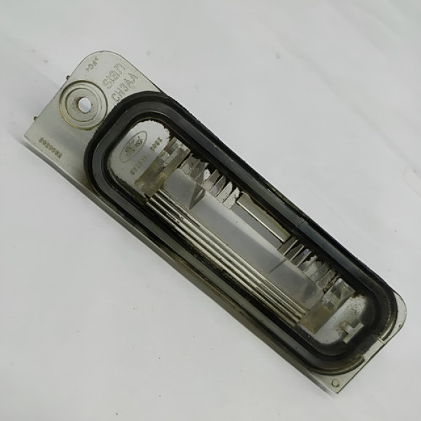 Lanterna Luz Placa Ford Fiesta 2003 Original 1307 Preto