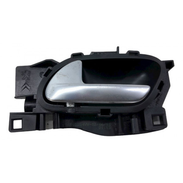 Maçaneta Interna Porta Dianteira Esquerda Peugeot 208 2014  