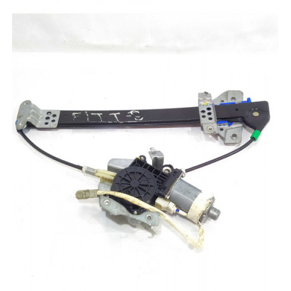 Maquina Vidro Traseiro Esquerdo Honda Fit 07 Original 15004
