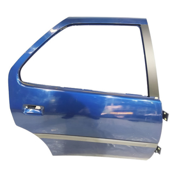 Porta Traseira Direita Peugeot 306 1999 Original V1506 - P34 Traseira Direito Azul