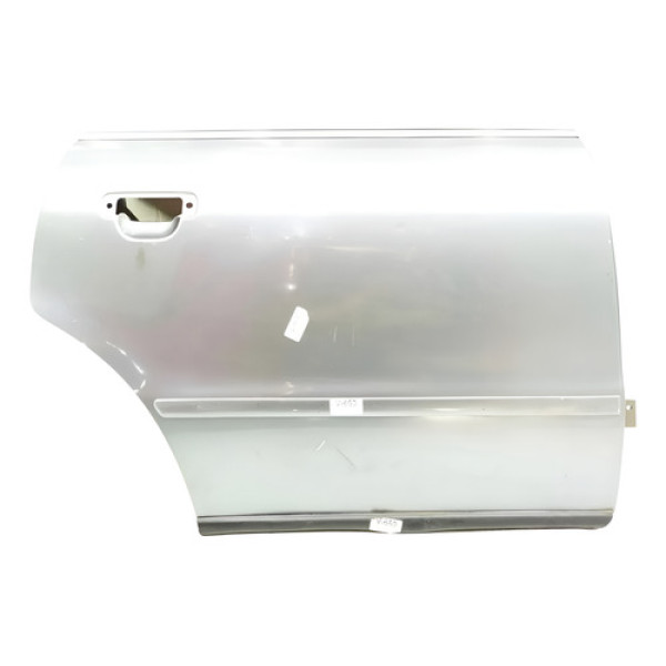 Folha Porta Traseira Direita Audi A4 1998 Original 43838 Traseira Direito Prateado