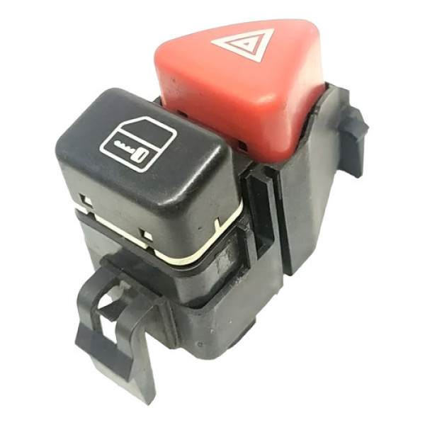 Botão Pisca-alerta Trava Porta Mercedes Classe A 160 10927 - Preto