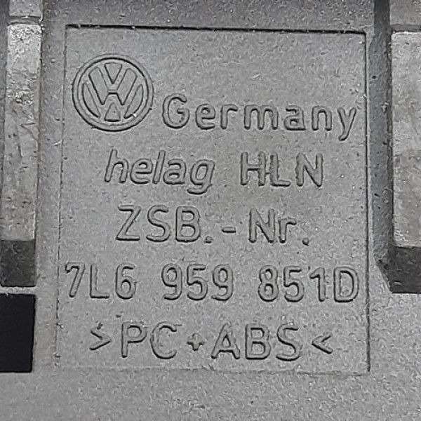 Botão Vidro Elétrico Porta Traseira Esquerda  Vw Touareg V8 