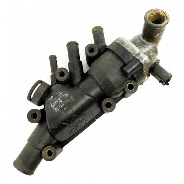 Carcaça Válvula Termostática Ford Ecosport 1.6 16v 2005    1