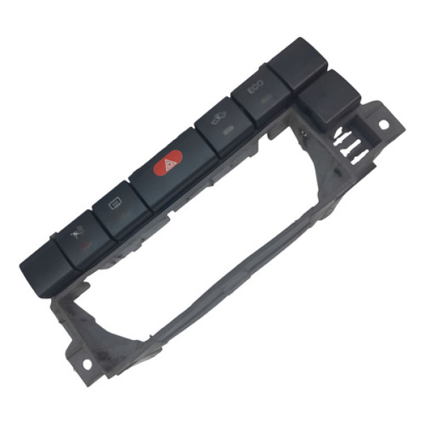 Suporte Rádio Régua Botoeira Pisca Alerta Desembaçador Trase