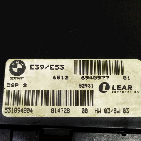 Módulo Amplificador Som Original  Bmw X5 4.4  2006 163826 Não Informado
