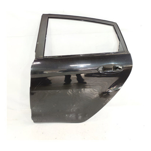 Porta Traseira Ford Fiesta 2013    126415 Preto
