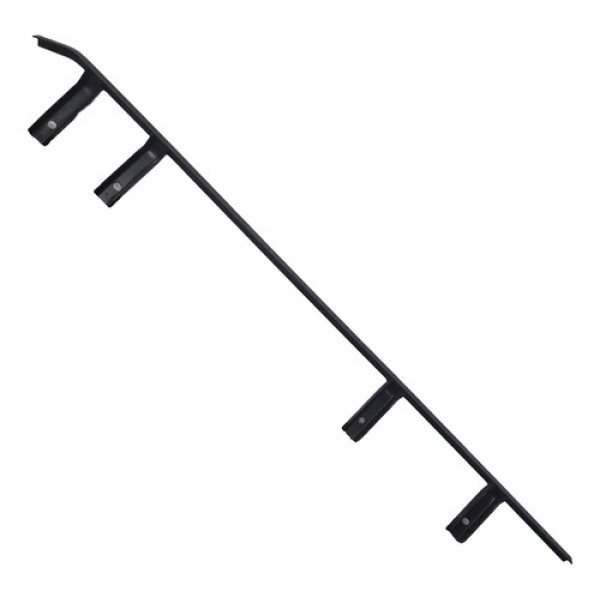 Estribo Spoiler Direito Volvo Xc60 3.0t Dynamic 2011 158442 Preto