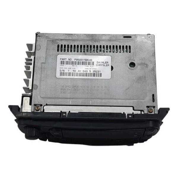 Som Rádio Cd Original  Jeep Cherokee Sport 3.7 2005 185537