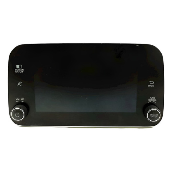 Tela Multimídia Fiat Cronos 1.8 16v At 2019 Original 94365 Preto