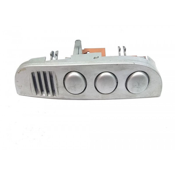 Moldura Botão Falso Painel Citroen C3 2008 Original 10855