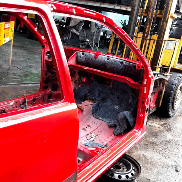 Caixa Ar Pé Coluna Direita  Fiat Palio 2014 198691 Não Informado