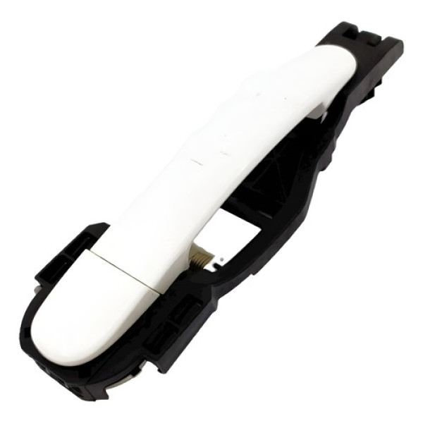 Maçaneta Externa Traseira Esquerda Vw Crossfox 2014 109506 Branco