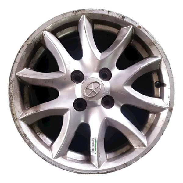 Roda Dianteira Direita Jac J3 Turin 2012 V1532 - P39 Prateado