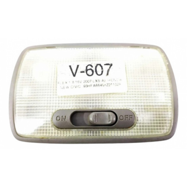 Luz De Teto Cortesia Honda Civic 2007 / 11 Original 607