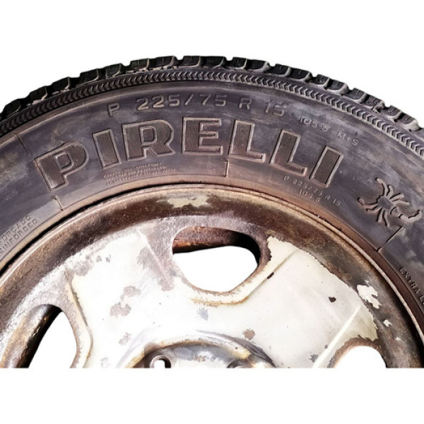 Roda Aro 15 Gm S10 2.2 2000 205343 Não Informado