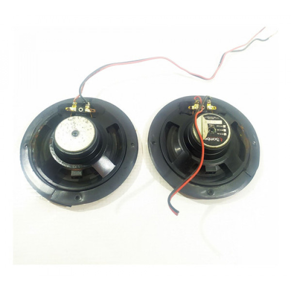 Par Alto-falante Bomber 50w    142151 Preto Com Detalhe Vermelho