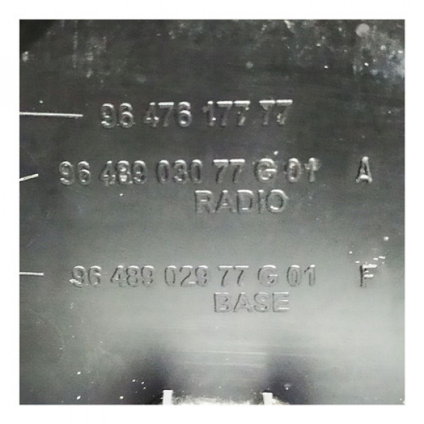 Capa Acabamento Chave Seta Peugeot 206 1.4 Sw 2008 98757