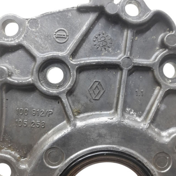 Flange Frontal Virabrequim  Renault Scenic 2.0 8v 2000 19352 Não Informado