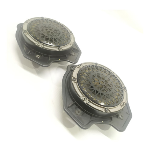 Par Suporte Alto-falante Porta Traseira Citroën C4 Picasso 2 Preto