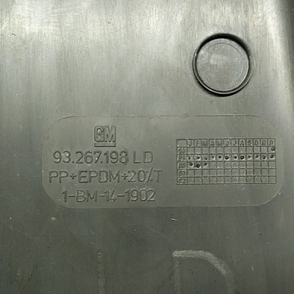 Capa Inferior Coluna Central Direita Gm Astra Gl 2000 80873