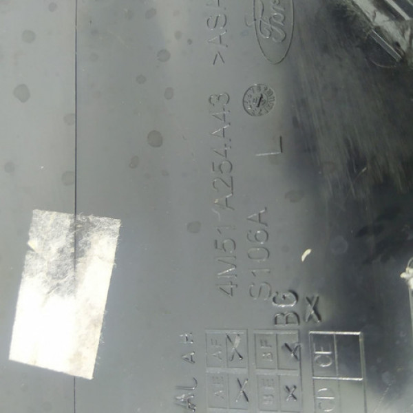 Moldura Externa Porta Traseira Esquerda Ford Focus 2010    1