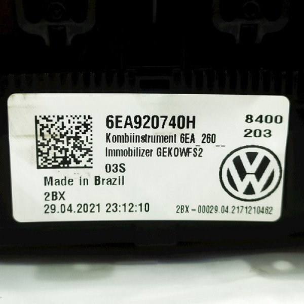 Painel De Instrumentos Vw T-cross Tsi 1.0  2021 V1441 - P27