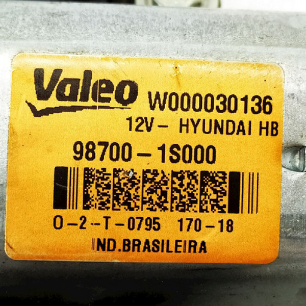 Máquina Limpador Vidro Vigia Hyundai Hb20 1.0  2019 132384