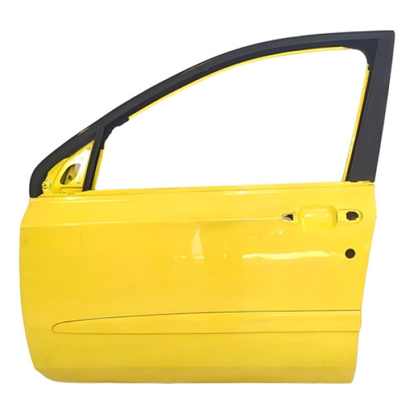 Porta Dianteira Esquerda Fiat Stilo 2009 Original 117598 Dianteira Esquerdo Amarelo