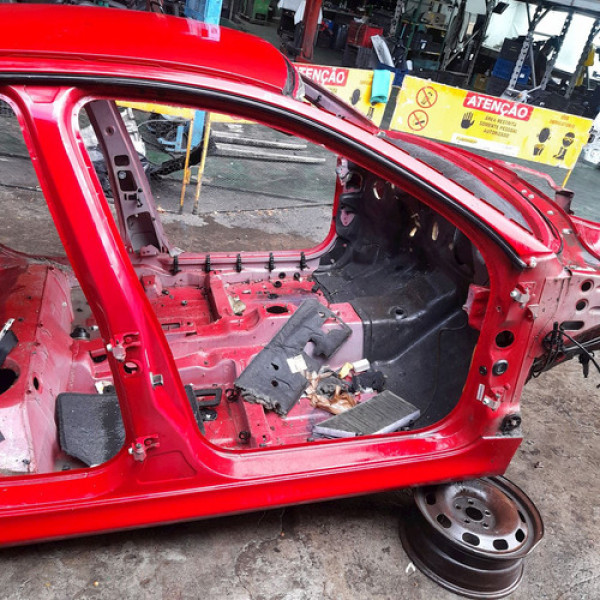 Caixa Ar Pé Coluna Central Direita Peugeot 207 Xr  2011 1866