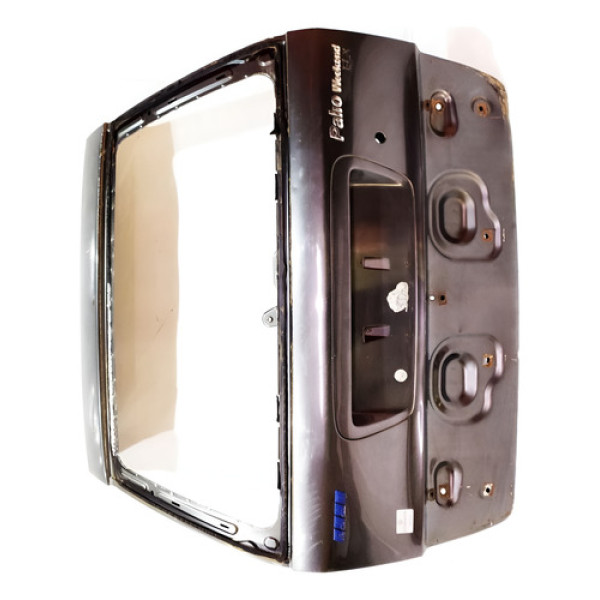 Tampa Traseira Fiat Palio Week 1.0 16v 2001 V1368 - P45 Preto