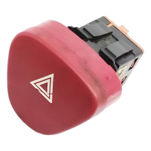 Botão Pisca-alerta Citroën C3 1.4  2006 Original 61074 - Vermelho