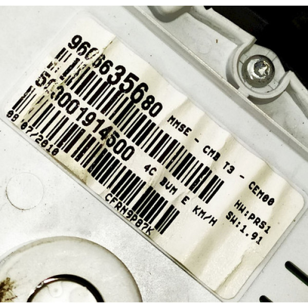 Painel De Instrumentos Peugeot 207 Q.silver 2011 V1409 - P27