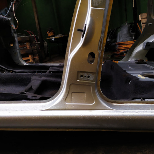 Coluna Central Esquerda Citroen C3 2012 Original  1297