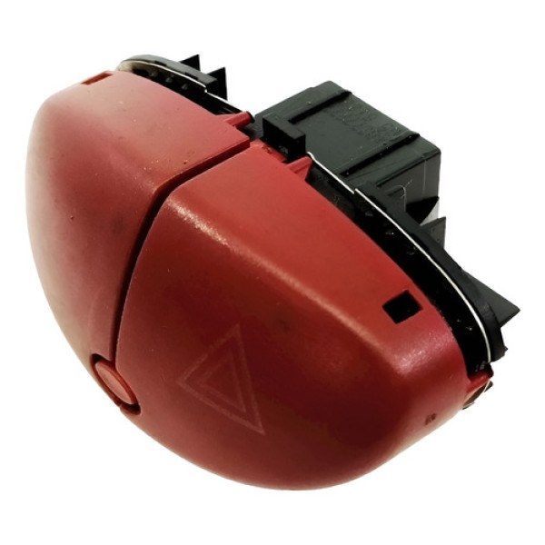 Botão Pisca-alerta Trava Porta Peugeot 206 2007    10860 Vermelho