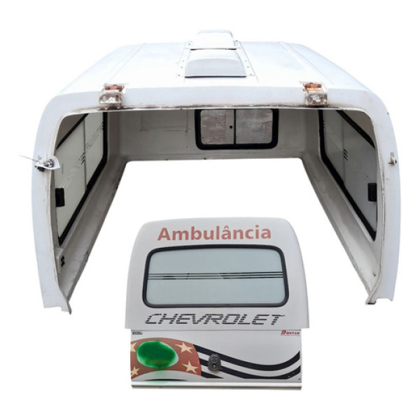 Kit Capota Caçamba Fibra Gm S10 2.2 2000 204539 Não Informado