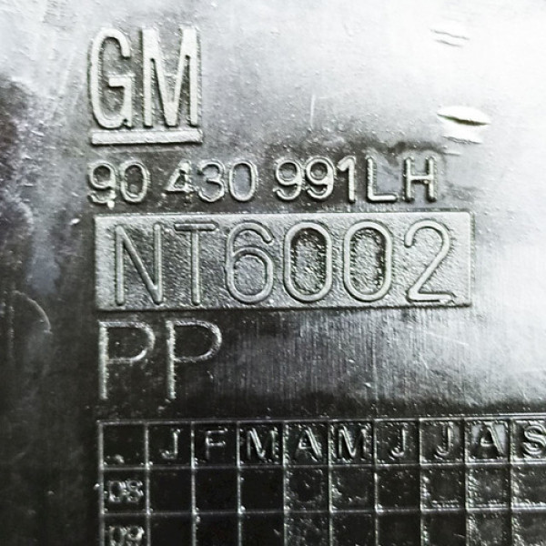 Puxador Porta Traseira Esquerda Gm Classic Ls  2011 79775