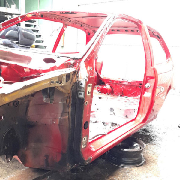 Caixa Ar Pé Coluna Esquerda  Fiat Palio 2014 198690 Não Informado